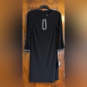 Tommy Hilfiger Black Dress with White Sparkle Accents